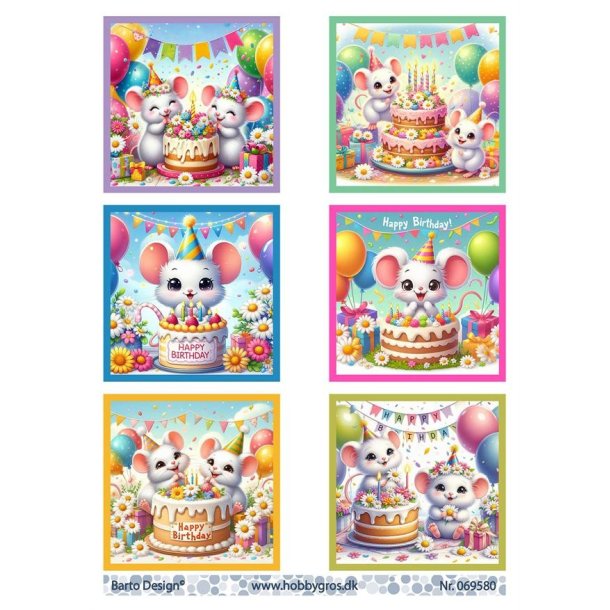 klippeark B�rnef�dselsdag Barto Design M32