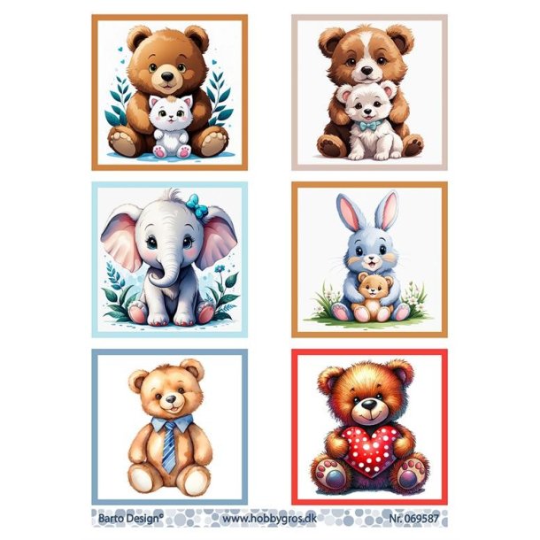 Klippeark S�de dyr Barto Design