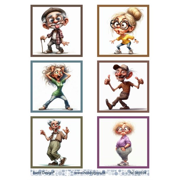 Klippeark Barto Design Sk�re folk A4 M47