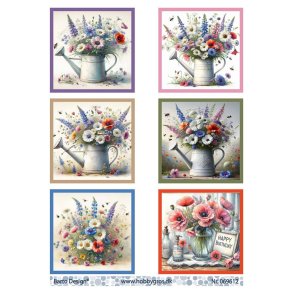 Klippeark Flotte blomster Barto Design M20