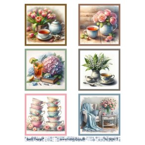 Klippeark Blomster med tilbeh�r Barto Design M20