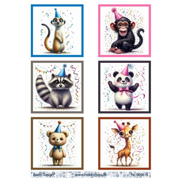 Klippeark Party dyr Barto Design M20