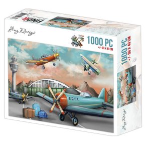 Puslespil 1000brikker Planes
