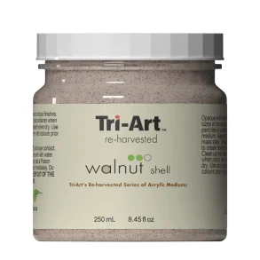 Re-harvested Walnut Shell 250ml Tri-Art Mediums