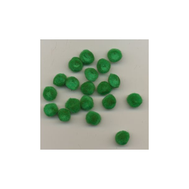 Pom Pom 6mm grn 100stk.