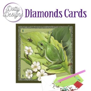 Diamonds cards Frog