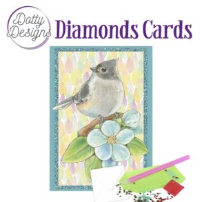 Diamonds cards Bird on branch