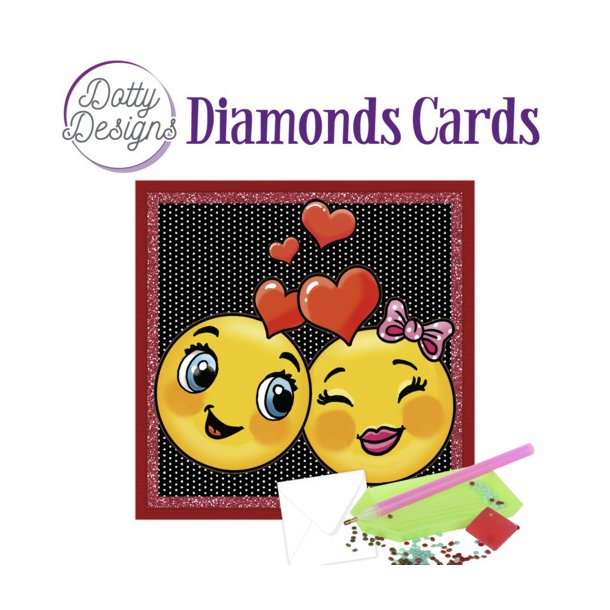 Diamonds cards Loving Smile