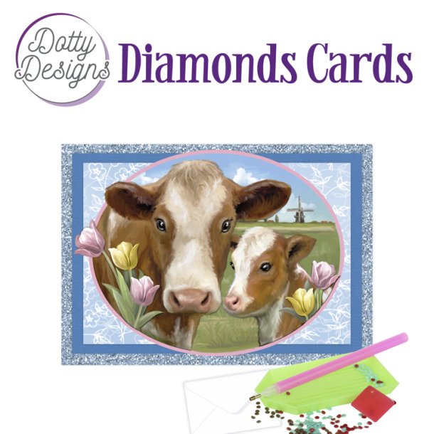 Diamonds cards Cows