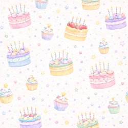 Papirblok Fest &amp; Fejring 15 x 15 cm - Luna Hobby