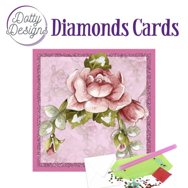 Diamonds cards Red Roses