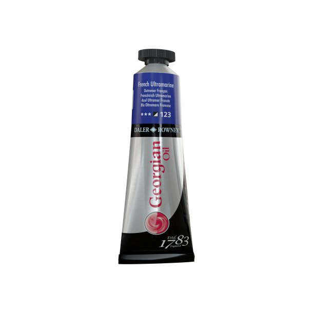 Georgian French Ultramarine olie maling 38ml Daler Rowney 123