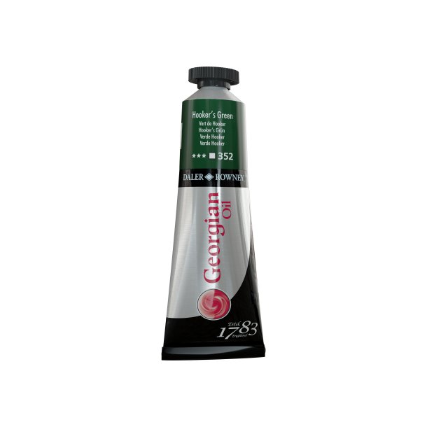 Georgian Hooker's Green olie maling 38ml Daler Rowney 352