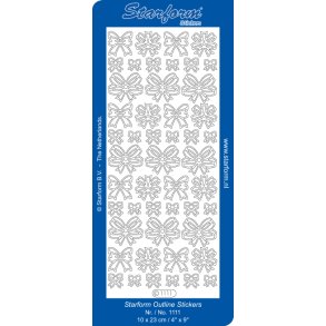 Stickers 1111 Sl�jfer s�lv S4