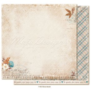 M�nsterpapir Bohemian Harmony - Slow down Maja 12x12