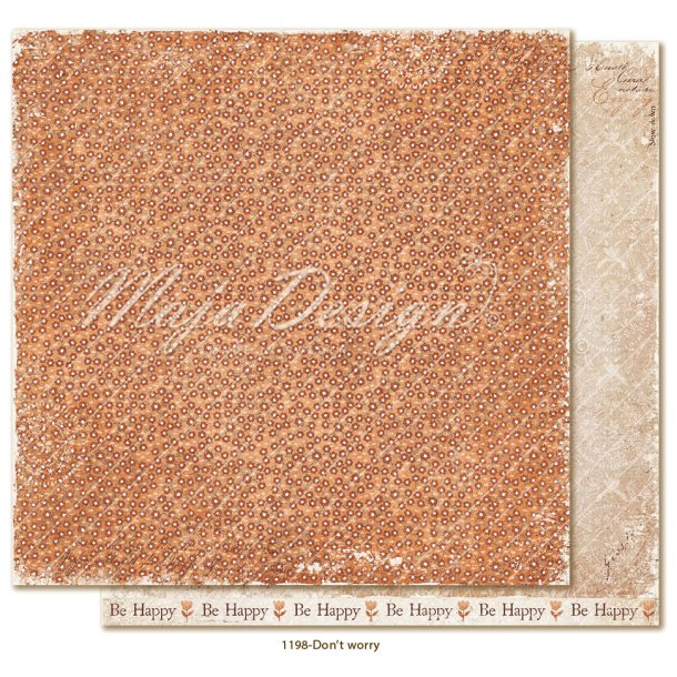 Maja Design Bohemian Harmony - Dont worry 12x12"