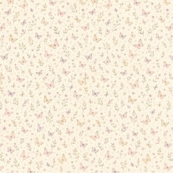 Papirblok Sensommer Blomster 15 x 15 cm - Luna Hobby