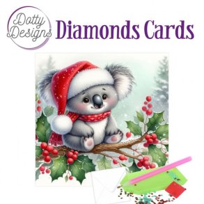 Dotty Designs Diamond Cards - Christmas Koala