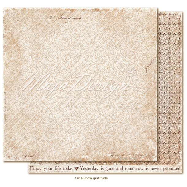 Maja Design Bohemian Harmony - Show gratitude 12x12"