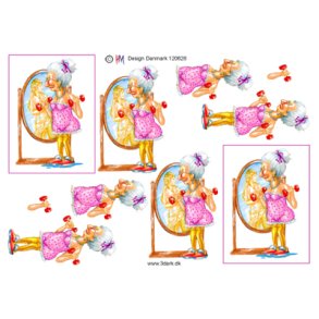 3D ark Bedstemor trner  M38