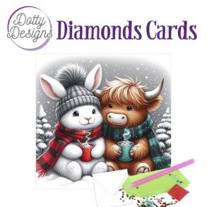 Dotty Designs Diamond Cards - Winter Friends