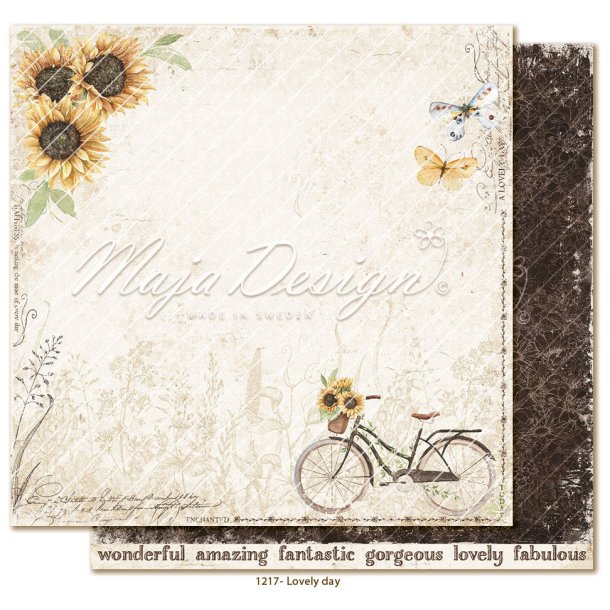 Maja 12"x12" Lovely day - Everyday Life mnsterpapir