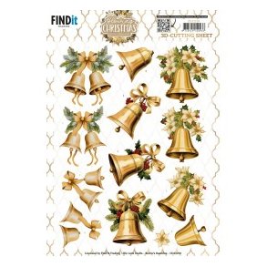 3D ark Juleklokker M6