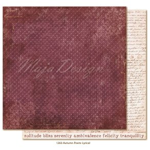 Maja Design m�nsterpapir Autumn Poem Lyrical