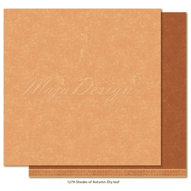 Maja Design Mono baggrund Autumn Poem Dry Leaf