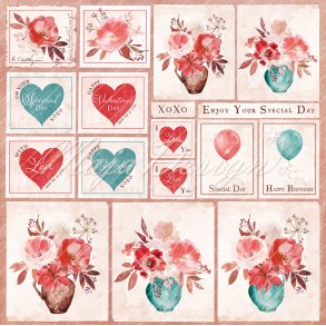 Maja Design M�nsterpapir Special Day - To cut out