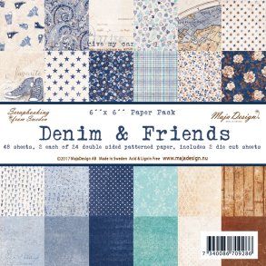 Maja blok Denim & Friends 6x6