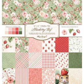 Maja Design blok Strawberry thief 12x12
