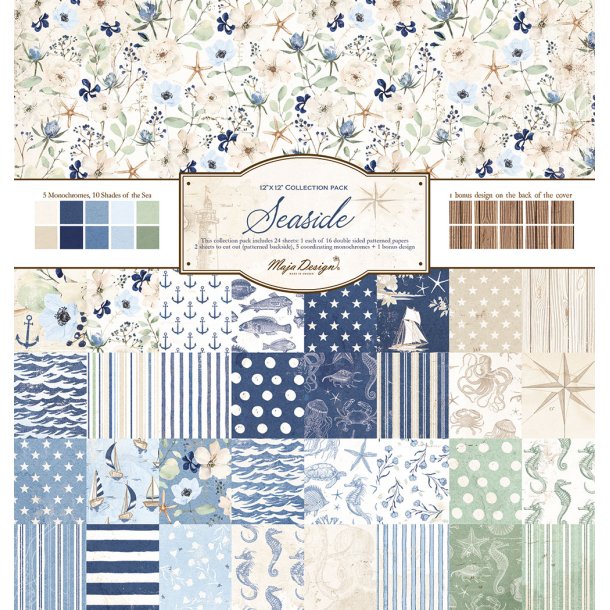 Maja design Seaside collection pack 24ark 12x12" 