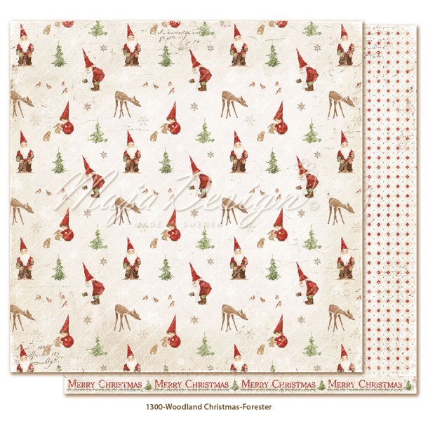 Maja Design Woodland Christmas - Forester 12x12"