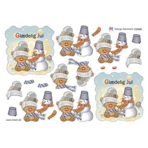 3D ark Bamse & snemand M21