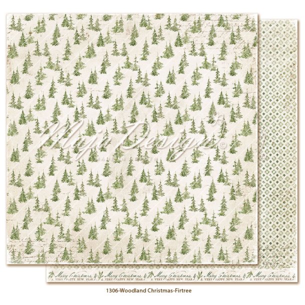 Maja Design Woodland Christmas - Firtree 12x12"