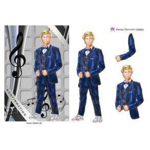 3D ark Telegram konfirmand M40