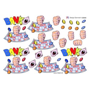 3D ark Bankoplade M35