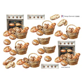 3D ark Nybagt br�d M21