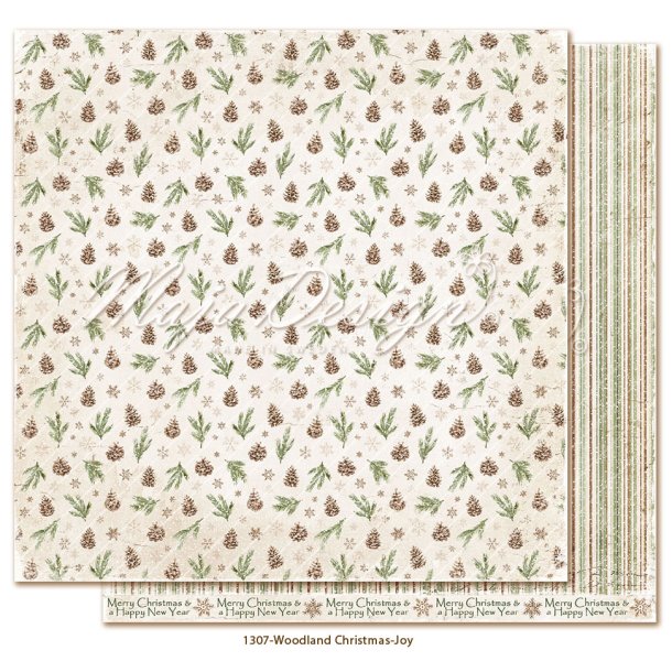 Maja Design Woodland Christmas - Joy 12x12"