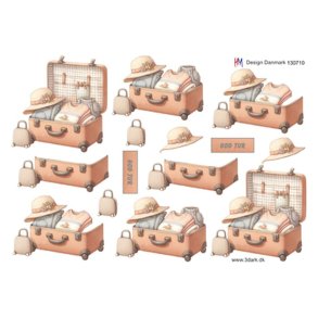 3D ark Rejsekuffert M11