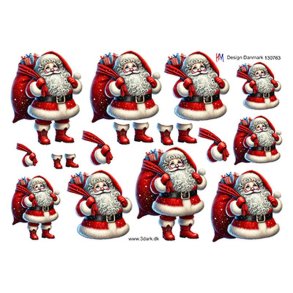 3D ark julemand m. gavesk M16