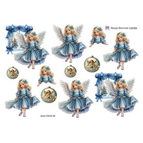 3D ark Juleengel, HM design, M10