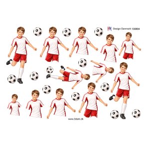 3D ark Fodbolddreng HM design