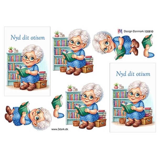 3D ark P� vej p� pension dame HM design