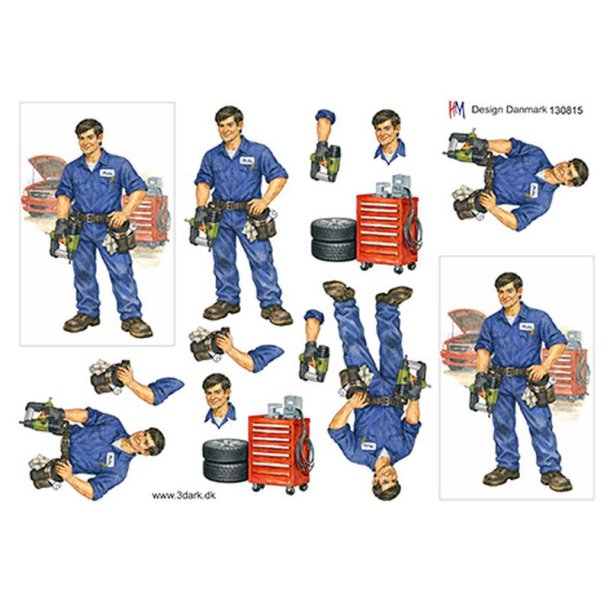 3D ark Mekaniker HM design