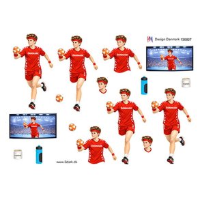 3D ark H�ndbold dreng HM design