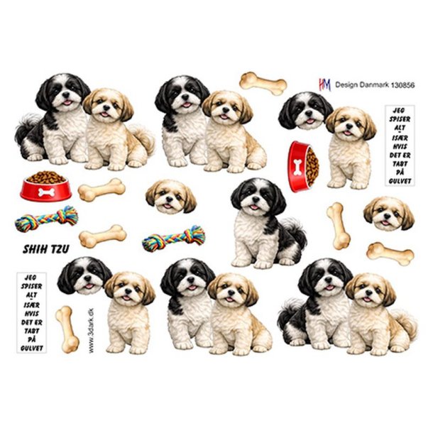 3D ark Shih Tzu, HM design M49