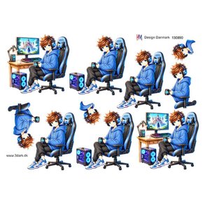 3D ark Gamerdreng, HM design M50