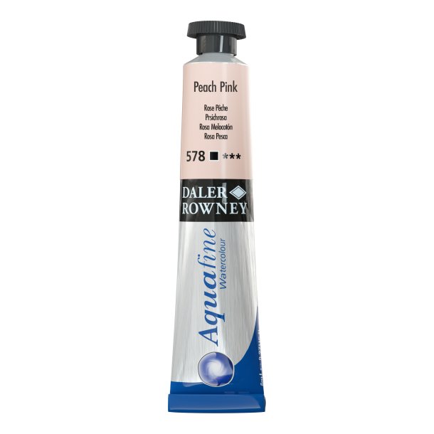 Portrait Pink 578. 8 ml. tube Aquafine Watercolour - Daler Rowney